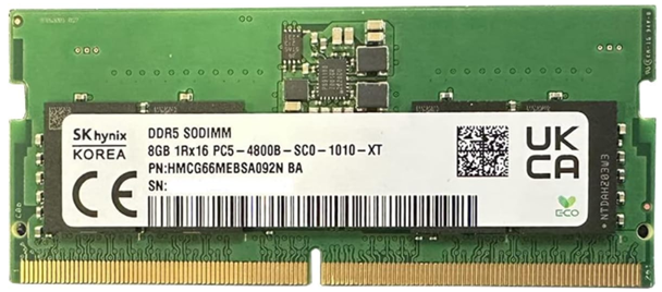 262-contact SO-DIMM for DDR5 SDRAM